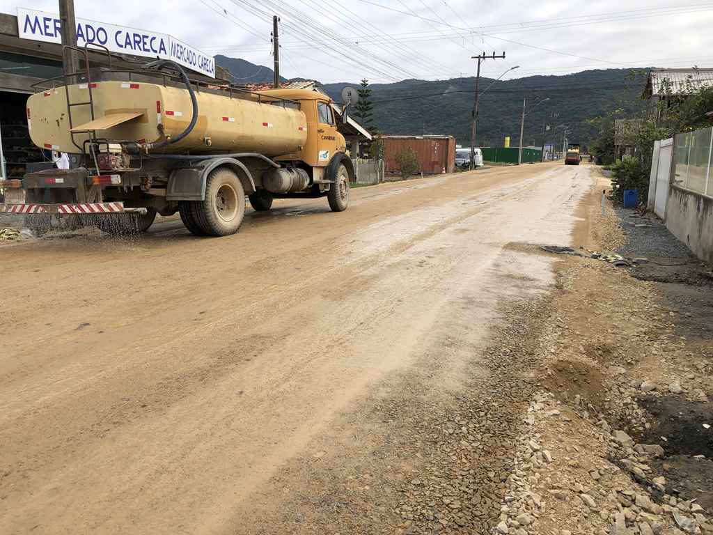 Obras continuam no Bairro Morretes
