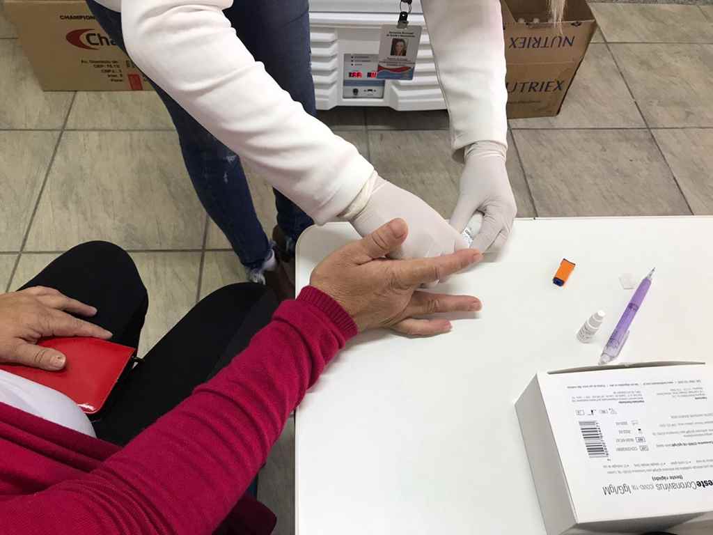 Porto Belo realiza testes de COVID-19 em profissionais de saúde