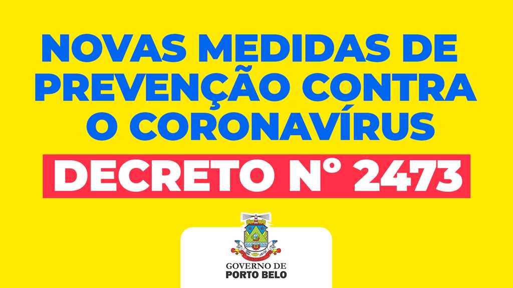 PORTO BELO - Porto Belo cria medidas mais rígidas de combate ao coronavírus