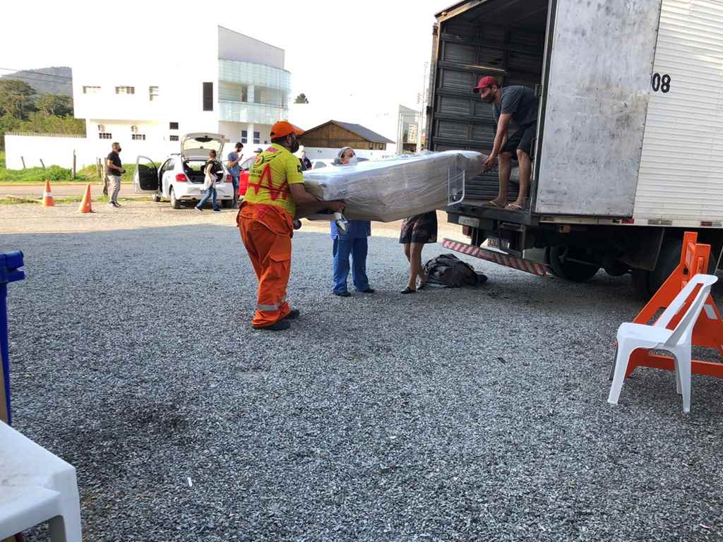 Itapema ganha camas para atendimento dos pacientes com COVID-19