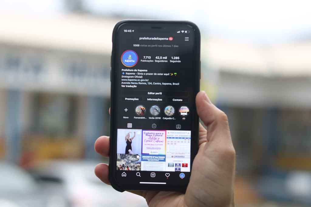 Redes sociais da Prefeitura de Itapema serão desativadas durante o período eleitoral