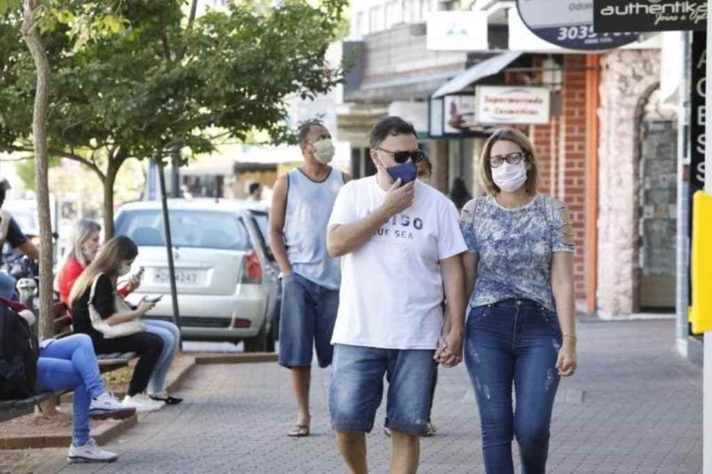 Blumenau é a segunda cidade com mais casos ativos em SC(Foto: Patrick Rodrigues / Jornal de Santa Catarina)