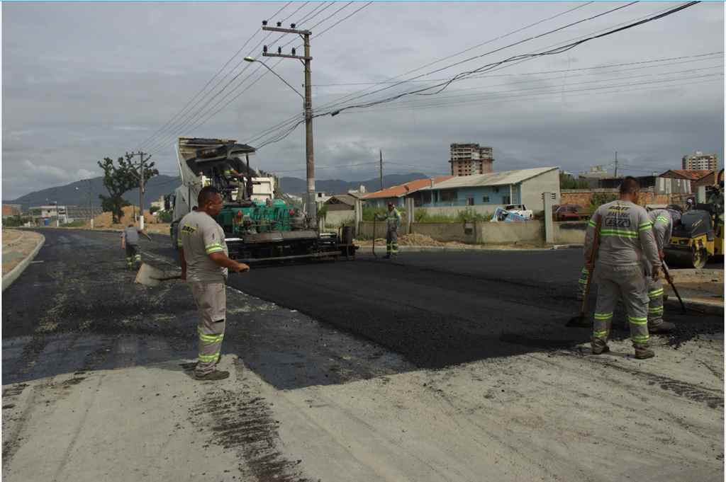 PORTO BELO - Pavimentação Asfáltica em Porto Belo