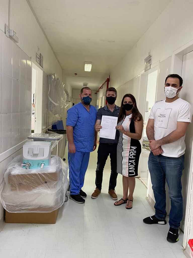 Itapema recebe novos respiradores do Governo do Estado