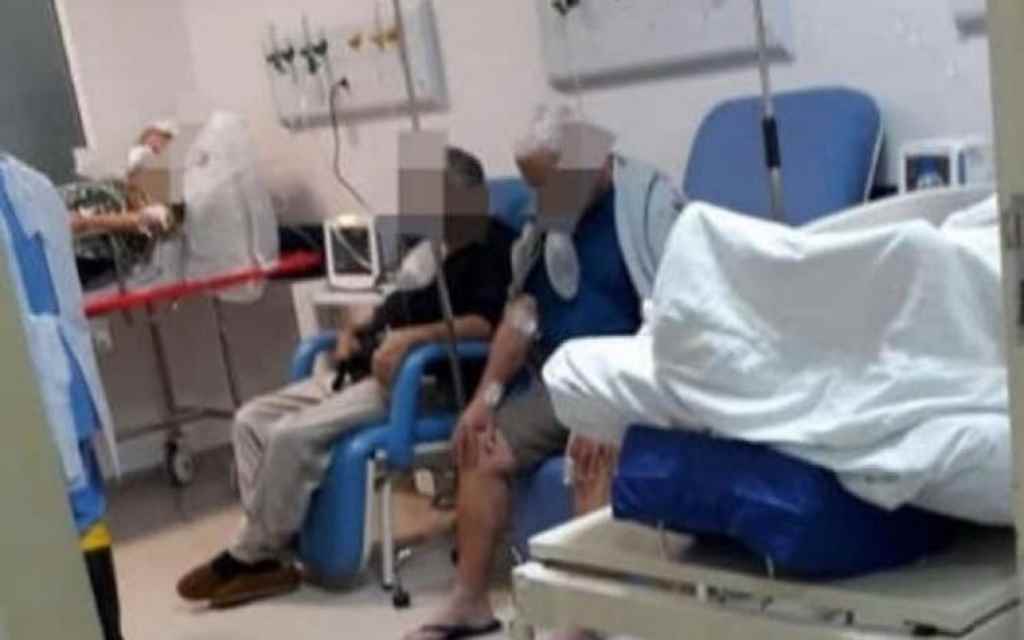 Lotação no Hospital Ruth Cardoso (Foto: Reprodução)