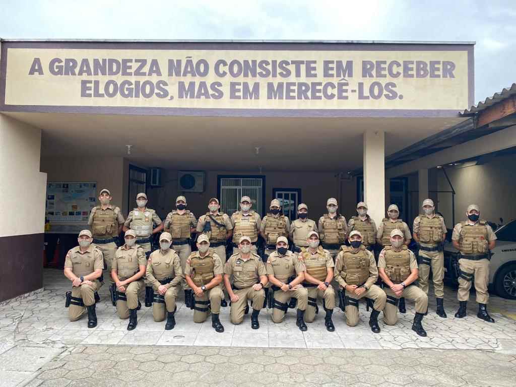Itapema recebe reforço de Policiais Militares para Operação Veraneio