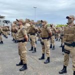 Itapema recebe reforço de Policiais Militares para Operação Veraneio