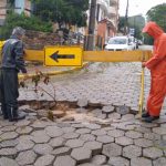 BOMBINHAS - Chuva forte e volumosa atinge Bombinhas neste Domingo (27)