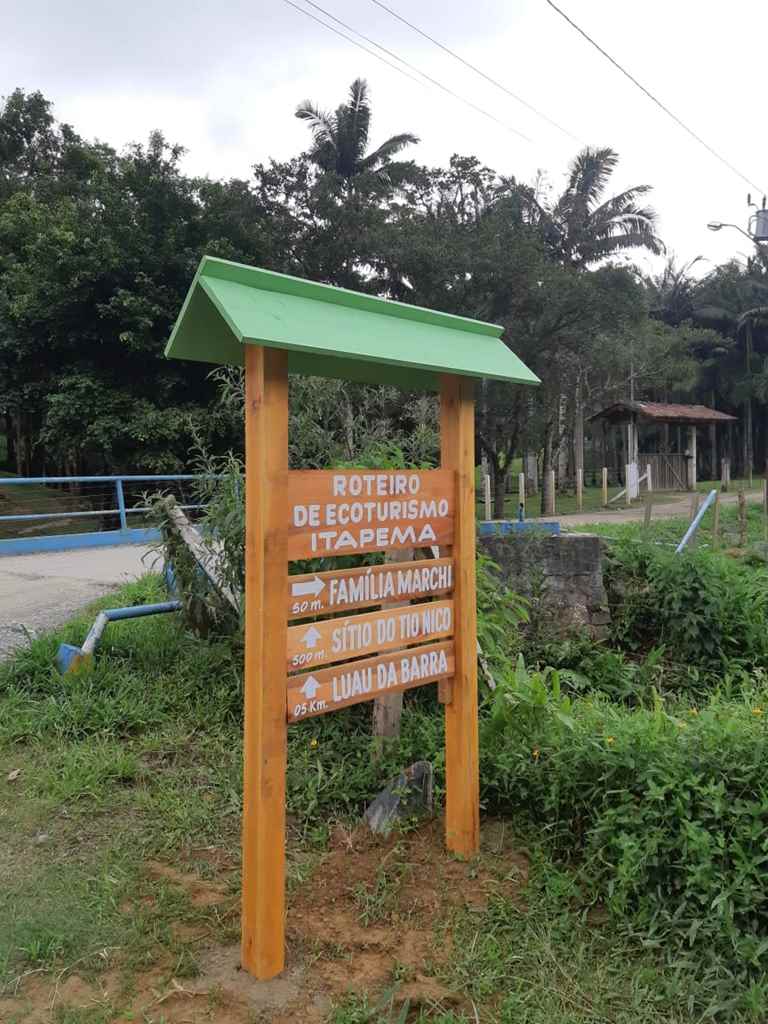 Roteiro do Ecoturismo de Itapema recebe sinalização
