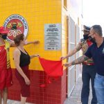 Prefeita Nilza Simas entrega novo posto de guarda-vidas no Centro