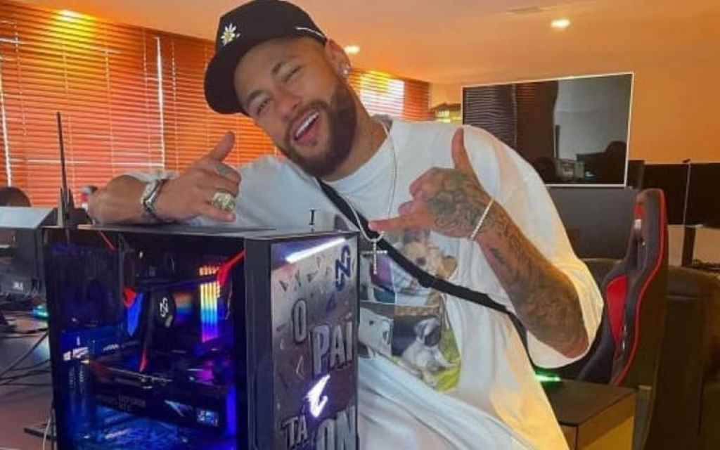 Neymar está em Balneário Camboriú (Foto: Reprodução Instagram)