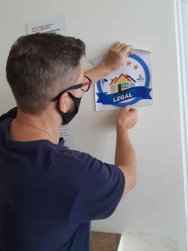 Casas de excursão de Itapema recebem selo “Hospedagem Legal”