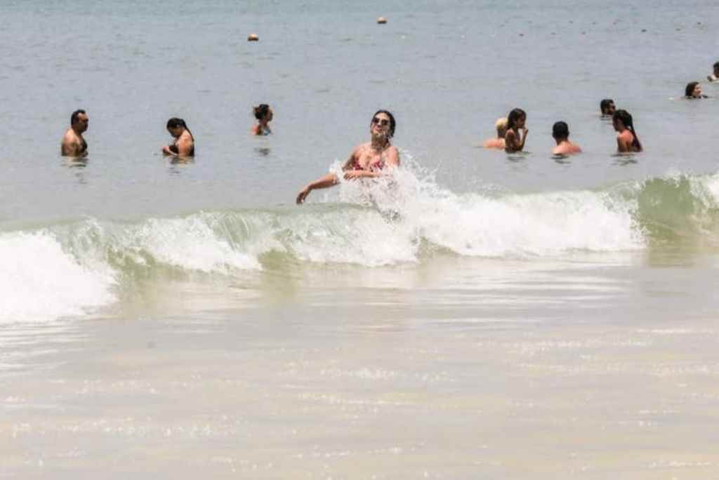 Segundo o relatório, dos 87 pontos examinados em Florianópolis, 26 são impróprios para banho(Foto: Diorgenes Pandini/NSC)