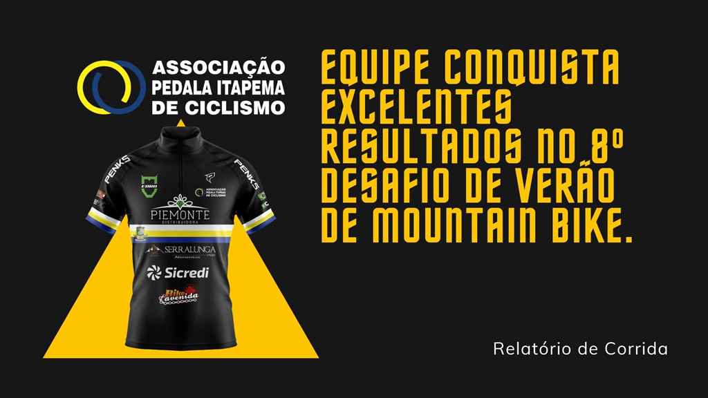 Equipe conquista excelentes resultados no 8º Desafio de Verão de Mountain Bike
