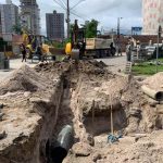 Seguem as obras da Terceira Avenida no Bairro Meia Praia