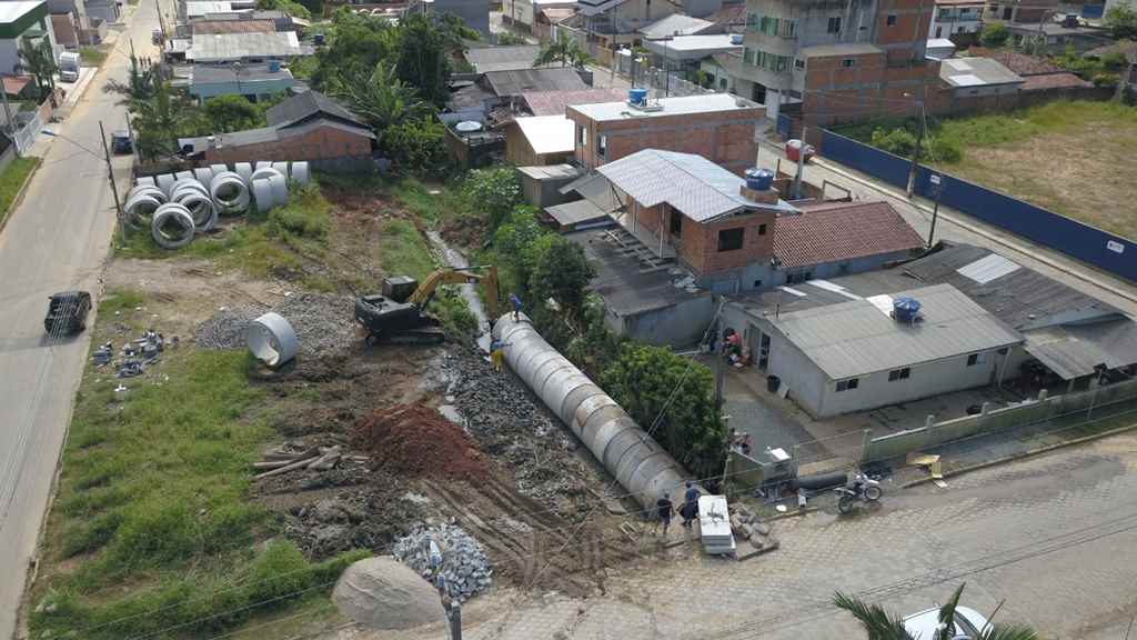 Bairro Alto São Bento ganha obras de tubulação