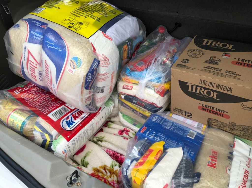 Campanha Vacina Solidária já arrecadou mais de 500 kg de alimentos