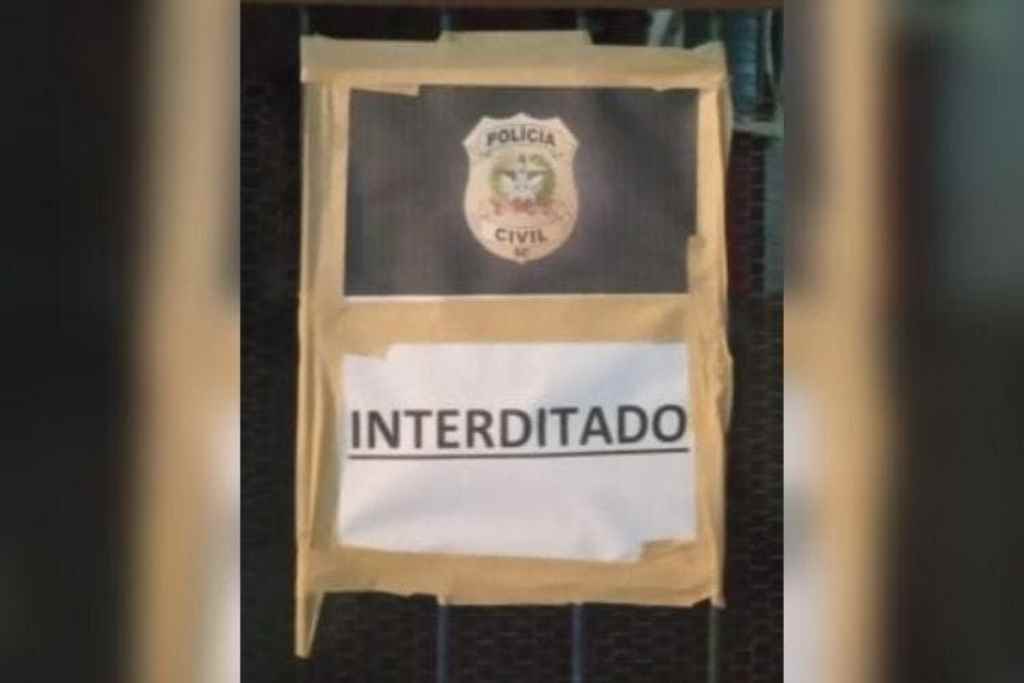 Suspeito está foragido da Justiça e creche foi interditada(Foto: Polícia Civil, Divulgação)