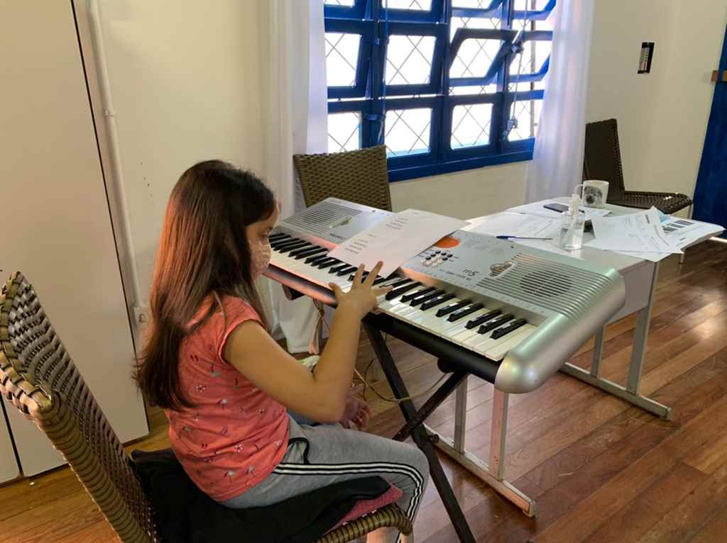 Oficina de teclado e piano é disponibilizada através do Projeto “Cultura para todos”
