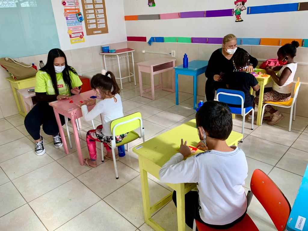 Instituto Desenvolvimento Esperança (IDE) atende crianças de 3 a 6 anos no contraturno escolar