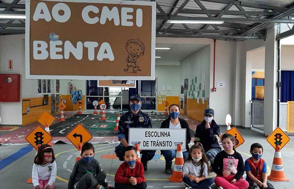 Secretaria de Segurança Pública realiza ação educativa no CMEI Benta Pereira Florêncio