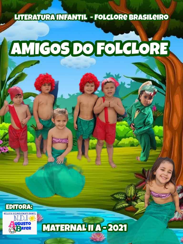 PORTO BELO - Alunos de Porto Belo viram personagens folclóricos