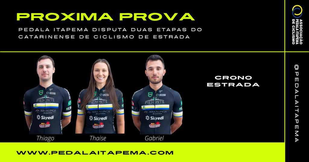 Pedala Itapema disputa Duas Etapas do Catarinense de Ciclismo de Estrada