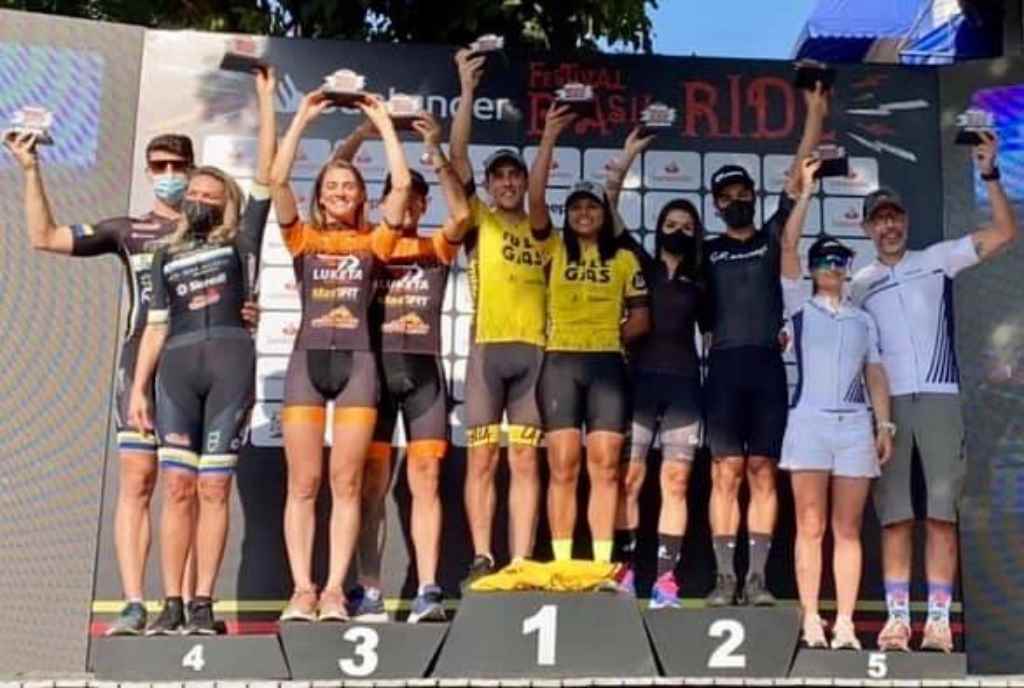 BRASIL RIDE 2021 - Karol Meyer e Tiago da Silva no Pódio