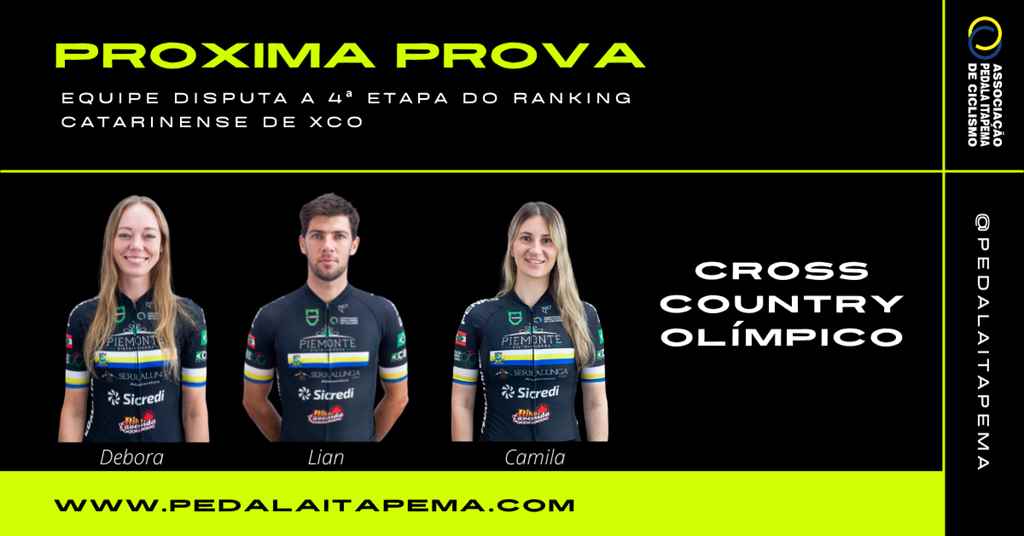 Equipe Disputa a 4ª Etapa do Ranking Catarinense de XCO