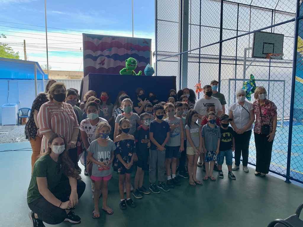 FAACI promove teatro sobre educação ambiental na Casa Madre Teresa de Calcutá