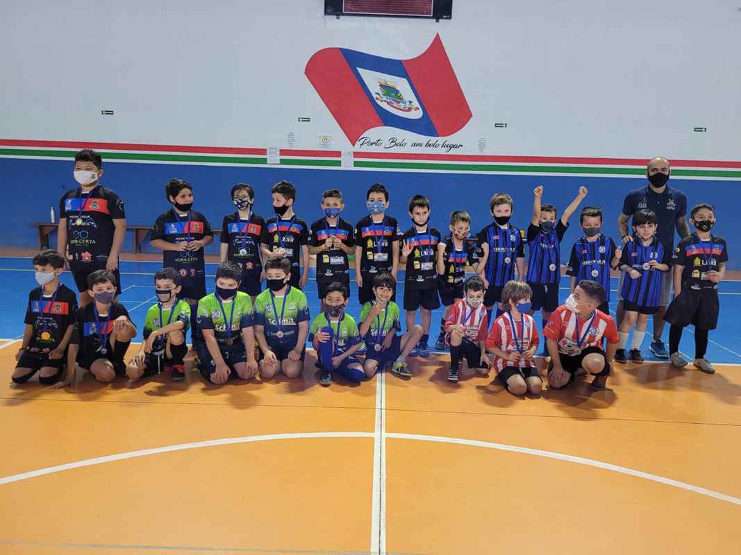 Eventos retomados! Porto Belo realiza Festival de Futsal Infantil