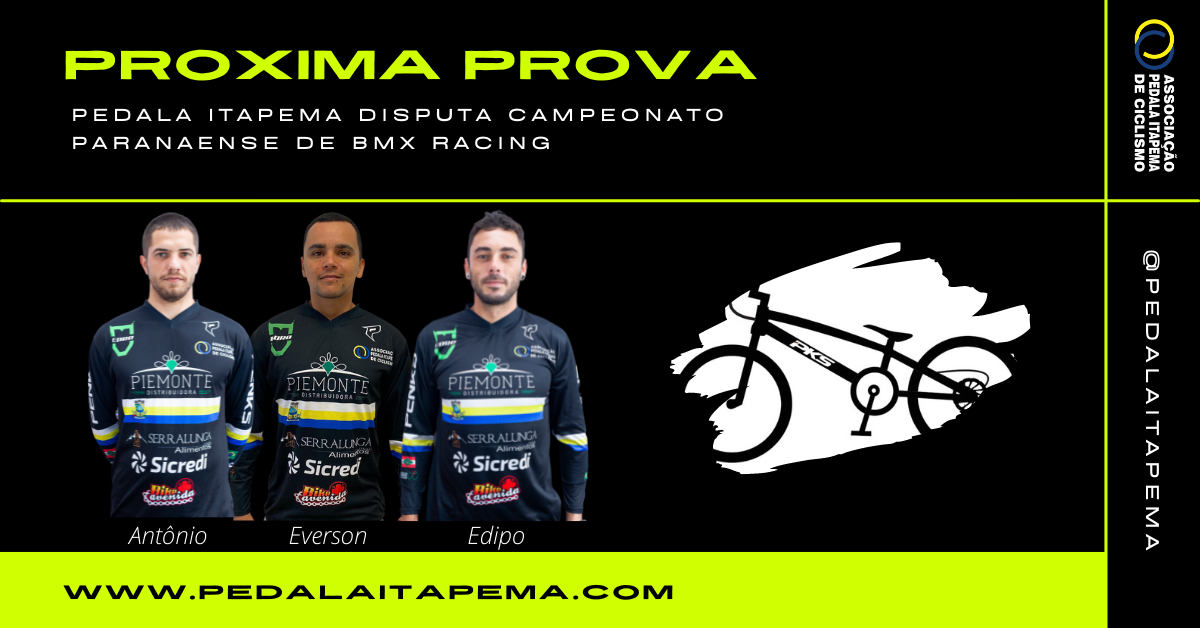 Pedala Itapema Disputa Campeonato Paranaense de BMX Racing