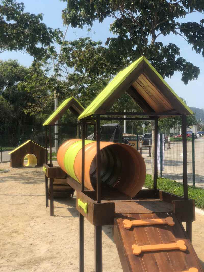 Brincadeiras de rua, música e oficina de culinária marcam o feriadão de Dia das Crianças no Porto Belo Outlet Premium - (Pet Park) Foto: Divulgação