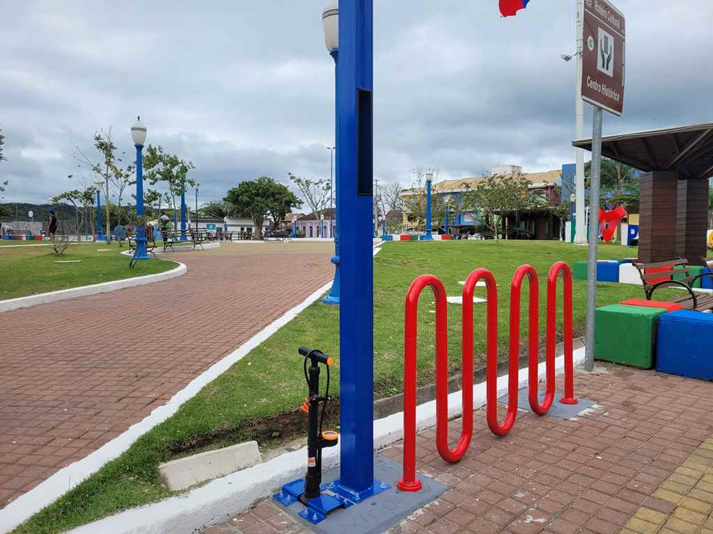 PORTO BELO - Porto Belo instala “Bike Station” para ciclistas em diferentes pontos da cidade