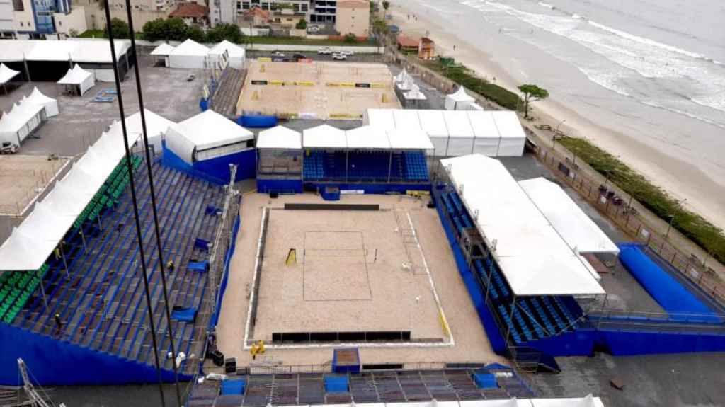Etapa do Open do Circuito Brasileiro 2021 abre competições de vôlei de Praia em Itapema