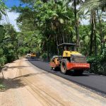 Estrada Geral do Sertão está recebendo mais 2 km de pavimentação asfáltica