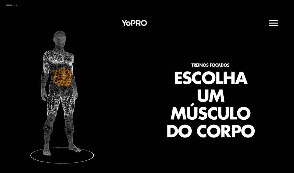 Ferramenta online de treinos (the muscle tool) - Foto: YoPRO