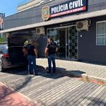 Homem foi encaminhado ao Presídio de Tijucas - Reprodução/Polícia Civil