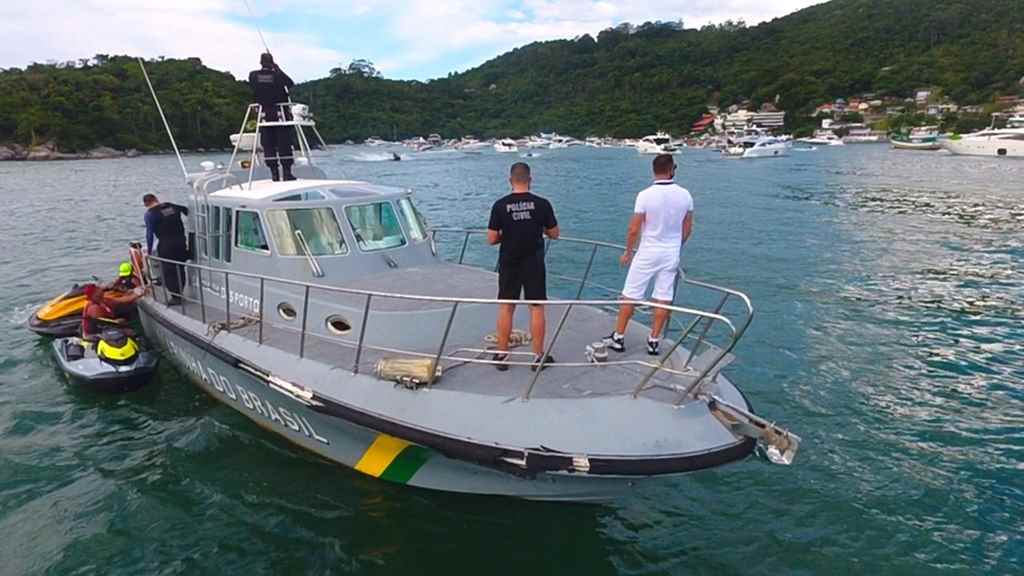 Polícia Civil investiga acidente envolvendo lancha e jet ski no Caixa d’Aço – Foto: Polícia Civil/Divulgação