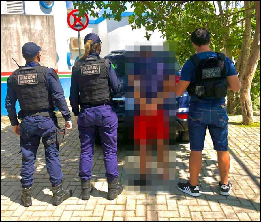 Segundo dos acusados de matar brutalmente um homem em situação de rua foi preso pela Polícia Civil nesta segunda-feira (7), em Porto Belo – Foto: Polícia Civil/Divulgação