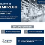 Sine de Itapema realizará seletiva de emprego na próxima quarta-feira (23/03)