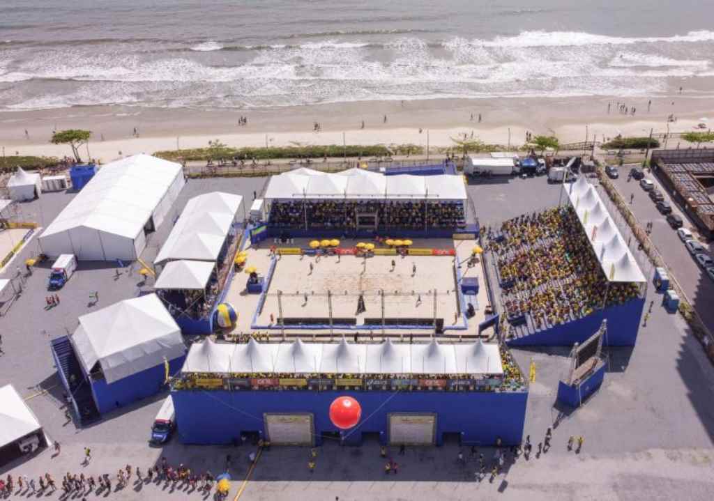 Inicia etapa Challenge do Circuito Mundial de Vôlei de Praia em Itapema
