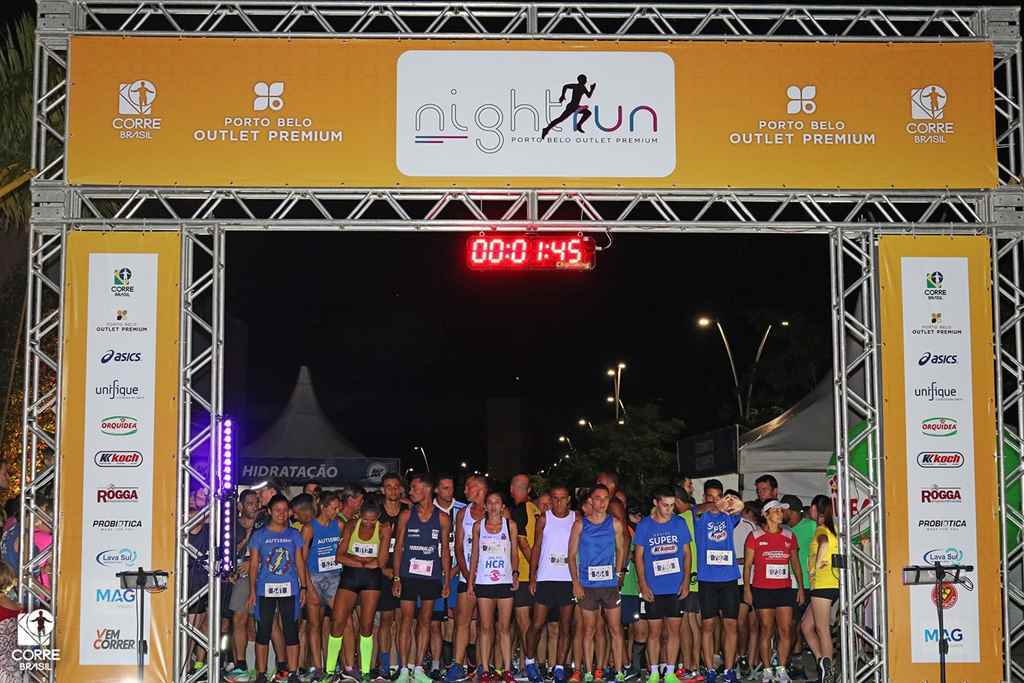 Night Run Outlet Premium abre inscrições para corrida de rua em Porto Belo