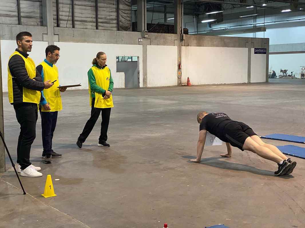 Candidatos do Concurso Público da Guarda Municipal realizam prova de aptidão física