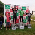 Pedala Itapema conquista pódios no Downhill e no BMX Racing