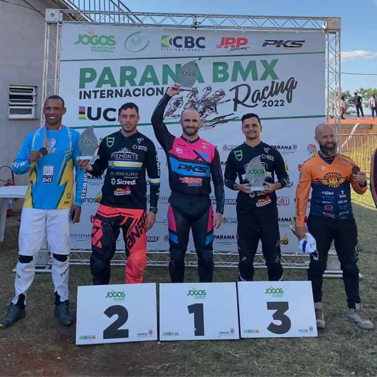 Pedala Itapema conquista 3 pódios no Paraná BMX Racing Internacional