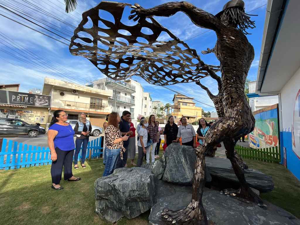 Usuárias do CRAS visitam Espaço Cultural