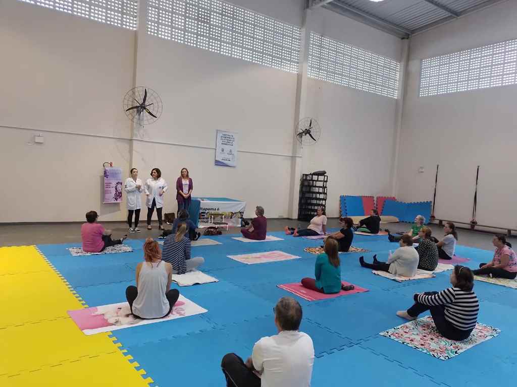 Saúde realiza ações do Agosto Lilás