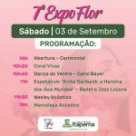 Expoflor 2022 será de 3 a 7 de setembro no Espaço Cultural Nelson