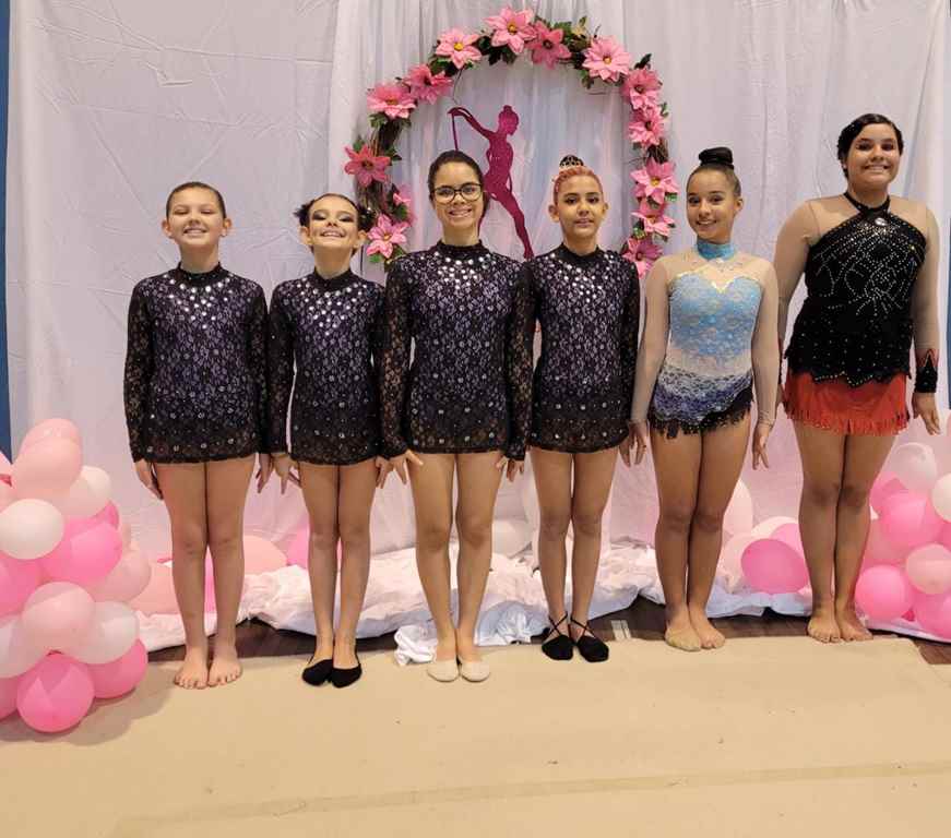 PORTO BELO - Porto Belo conquista medalhas em Copa de Ginástica Rítmica realizada em Blumenau